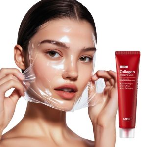 MDP+ RED LACTO COLLAGEN WRAPPING MASK, Glowy Skin, Skin Elasticity, Pore Lifting | 2.36fl.oz, 70ml